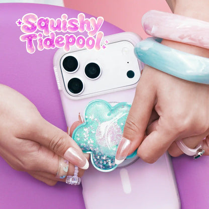 Tidepool Squishy Star Gold — MagSafe PopGrip