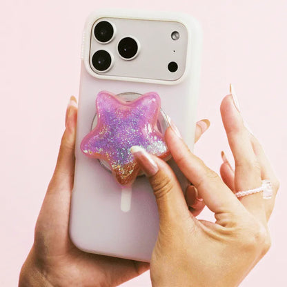 Tidepool Squishy Daisy Pink — MagSafe PopGrip