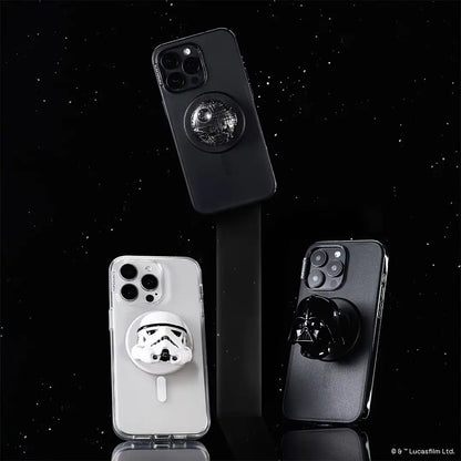 Dimensionals Enamel Death Star — MagSafe PopGrip