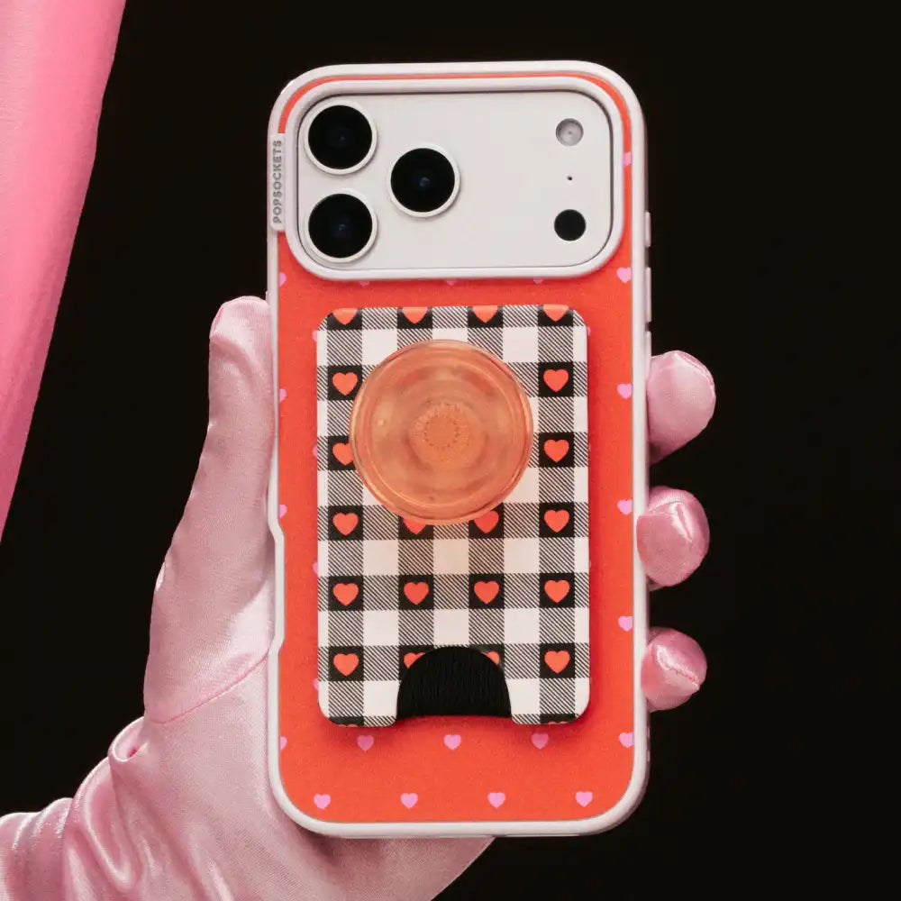 Licorice Dot — MagSafe PopWallet+
