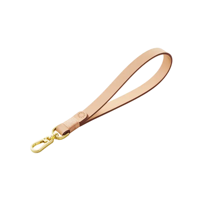 Vegan Leather Tan — Phone Wristlet