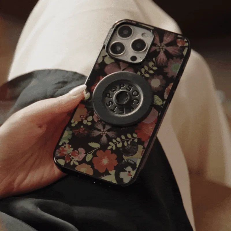 Pressed Flower After Dark — MagSafe PopGrip