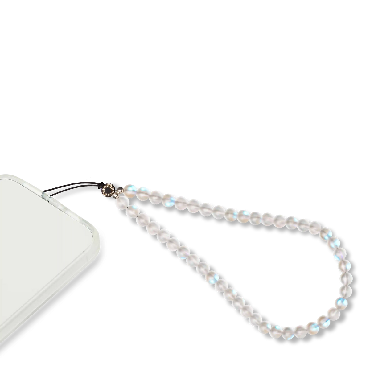 Waxy Shimmer Frost — Phone Wristlet