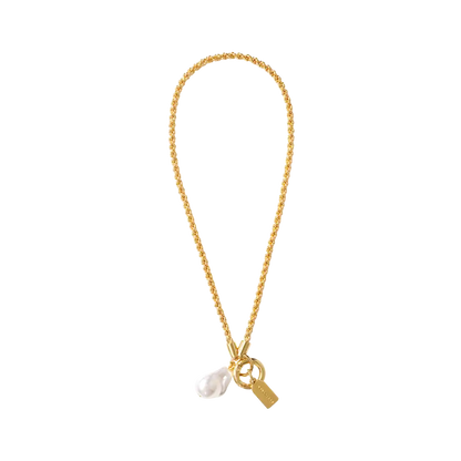 Silver Box Chain — Phone Wristlet