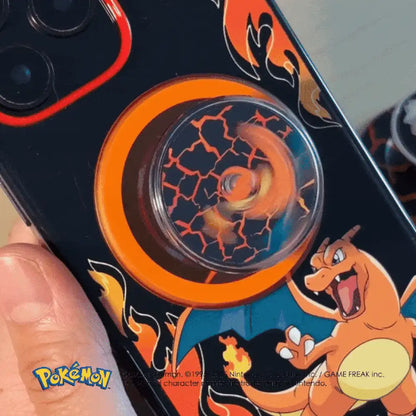 Backspin Charizard in Flight — MagSafe PopGrip
