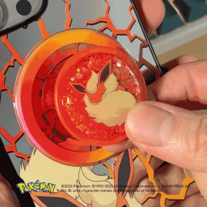 Tidepool Squishy Sleepy Flareon — MagSafe PopGrip